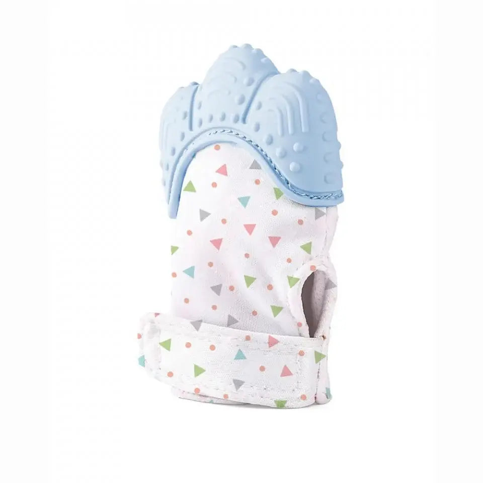 Babyjem Baby Tooth Scarifying Gloves Butterfly Blue 3 Months+ Babyjem Yallatoys