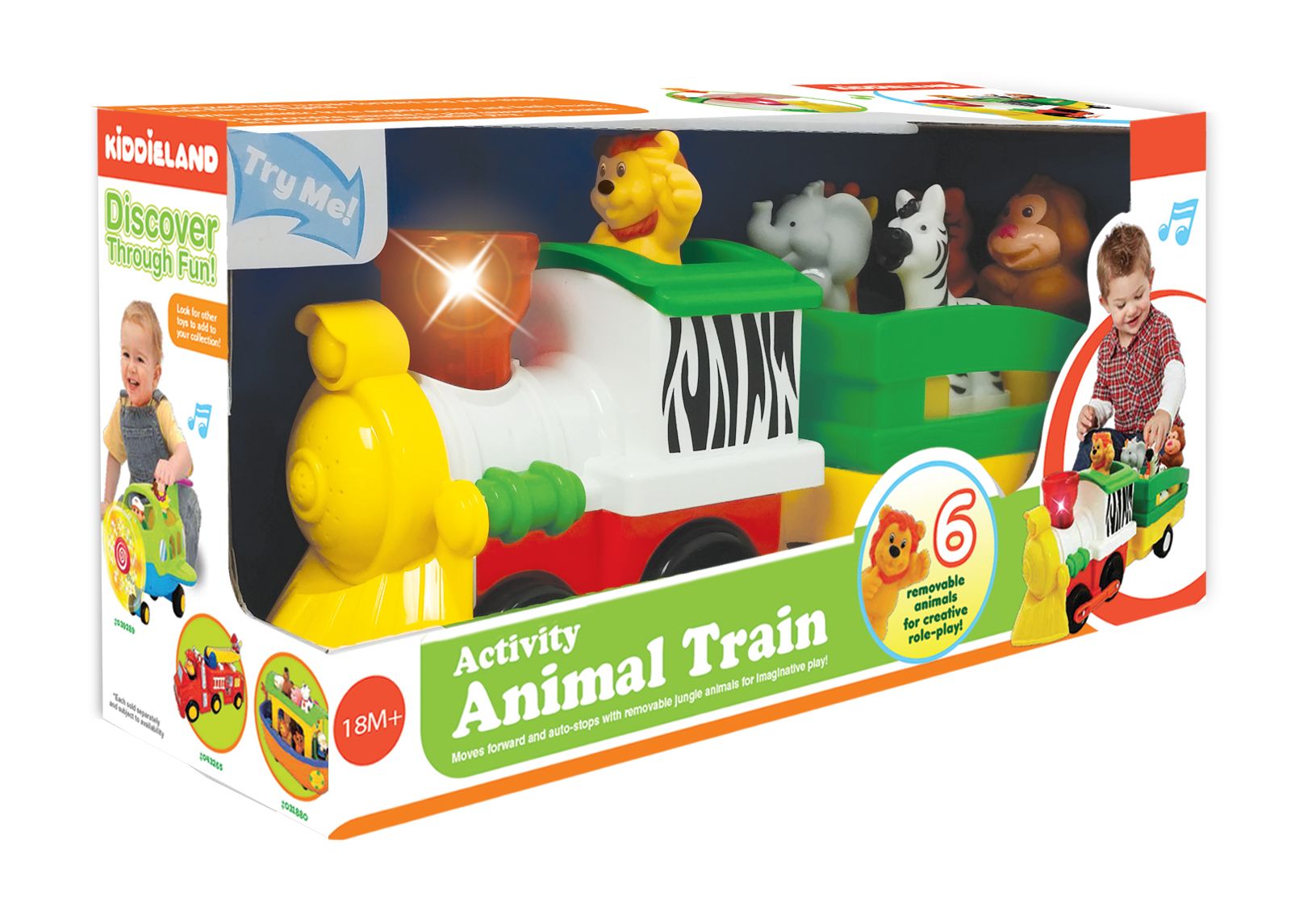 Buy Kiddieland Activity Animal Train | Yallatoys.com