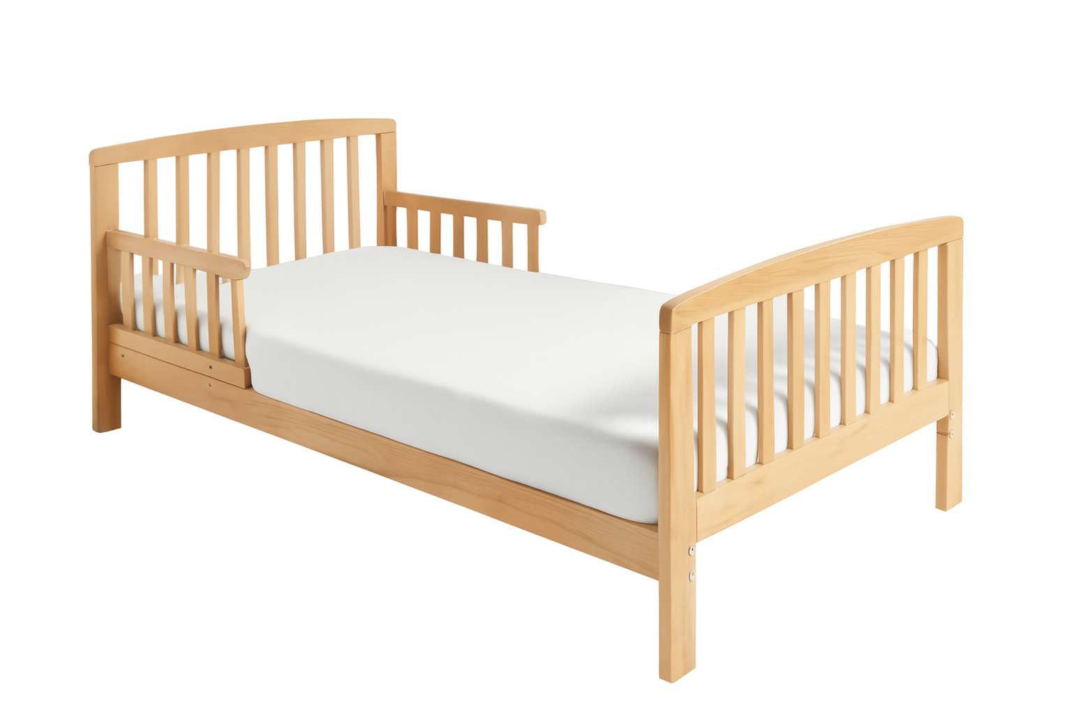 Kinder Valley Natural Sydney toddler bed with Kinder flow 140 x 70 mattress Kinder Valley Yallatoys