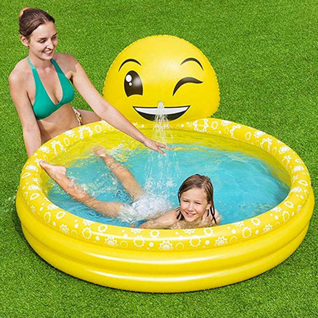 Buy Bestway Emoji Kiddie Inflatable Pool | Yallatoys.com