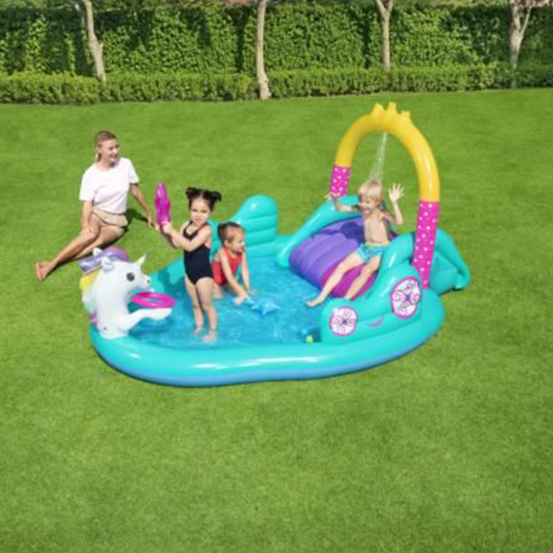 Buy Bestway Magical Unicorn Carriage Play Center | Yallatoys.com