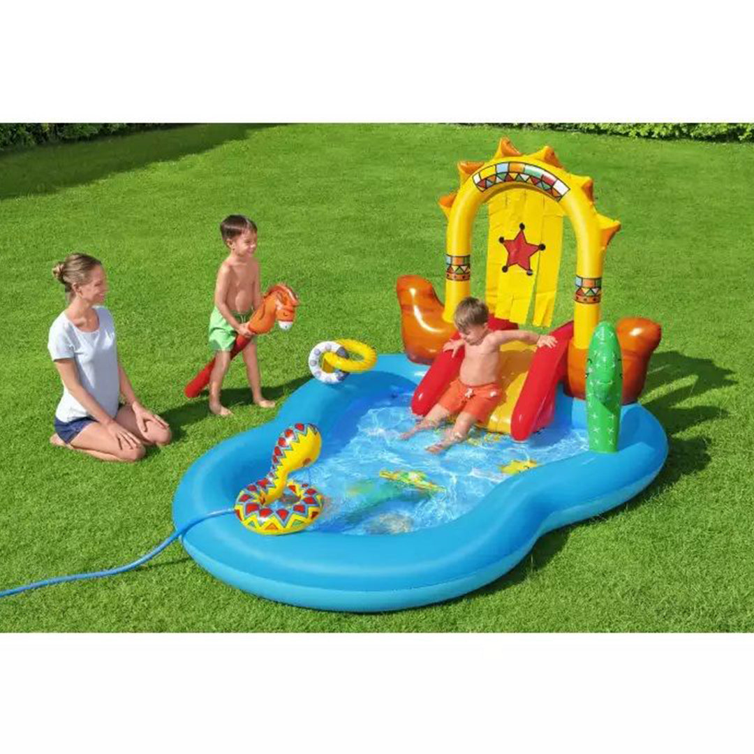 Buy Bestway Wild West Inflatable Kids Water Play Center | Yallatoys.com