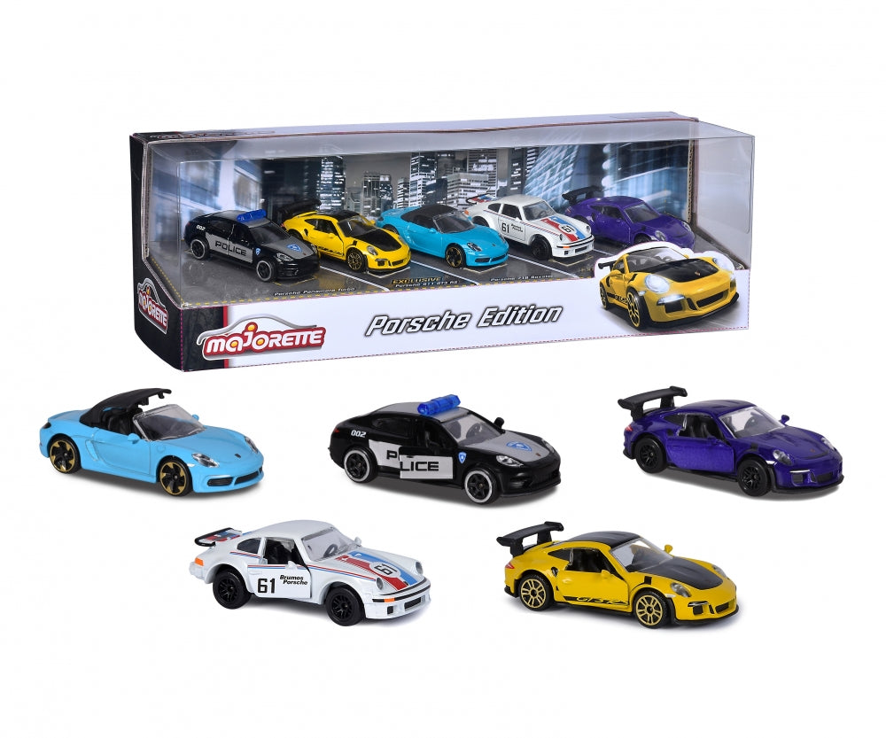 Buy Majorette Porsche Edition 5 Pieces Gift Pack | Yallatoys.com