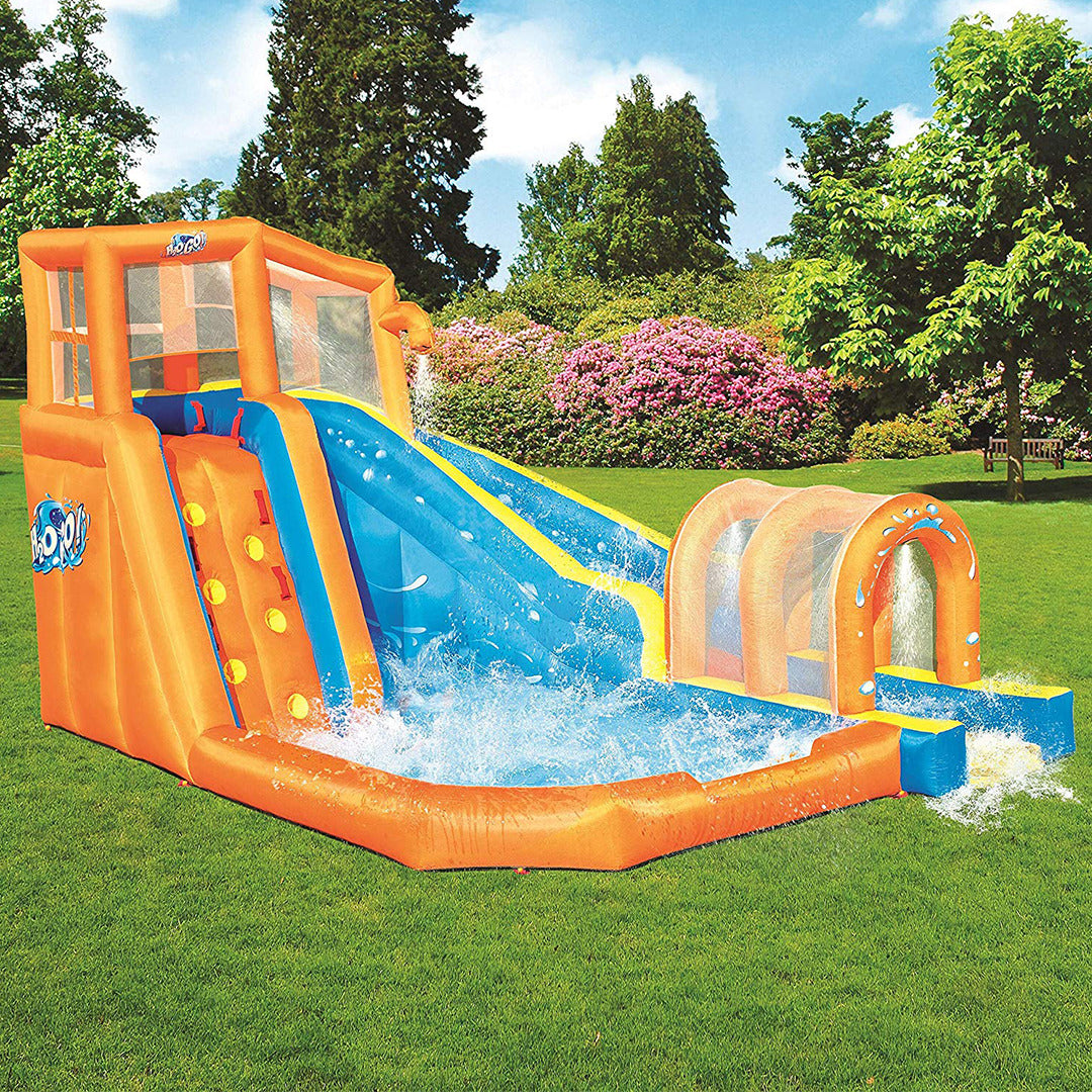 Buy Bestway H2OGO Hurricane Tunnel Blast Mega Water Park | Yallatoys.com
