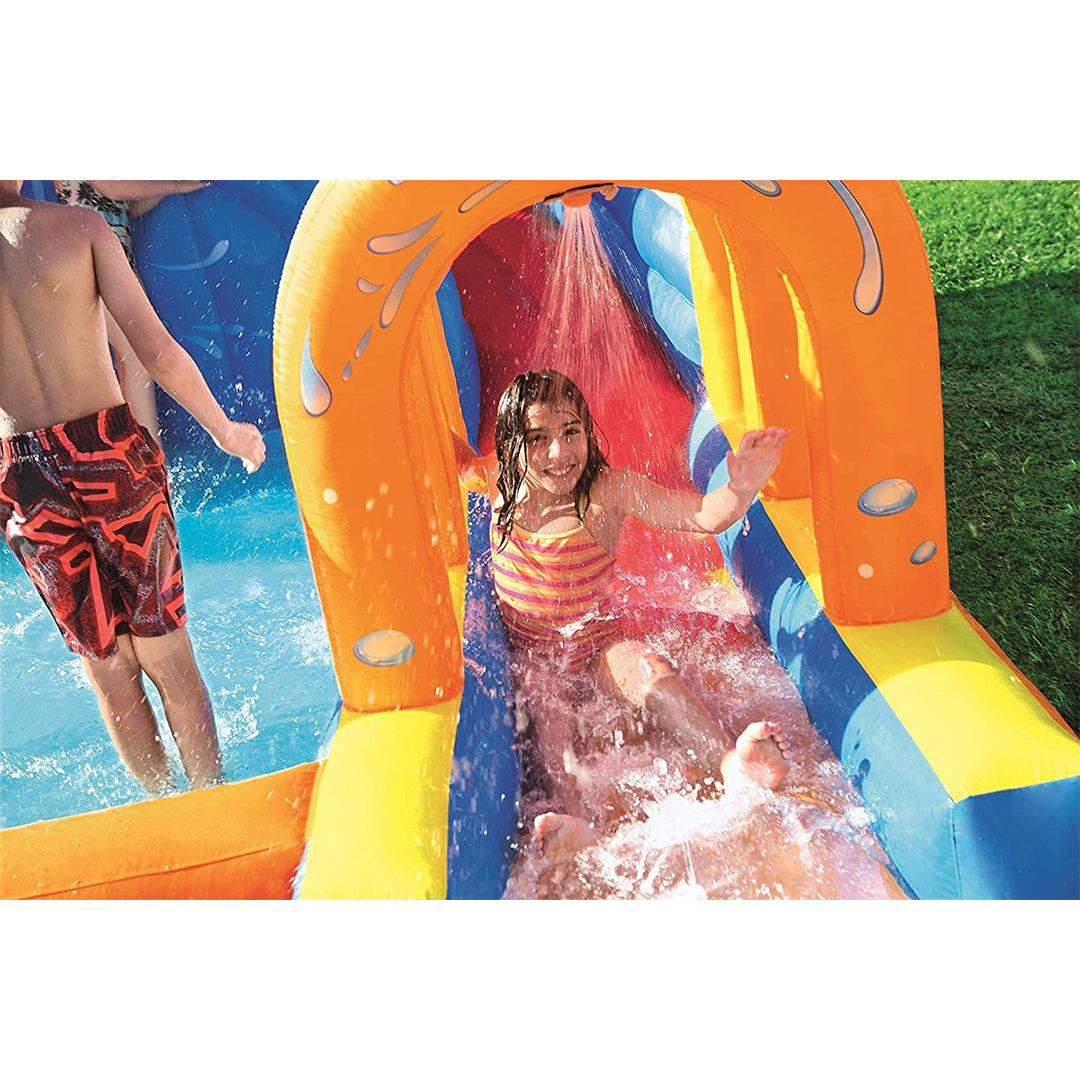 Buy Bestway H2OGO Hurricane Tunnel Blast Mega Water Park | Yallatoys.com