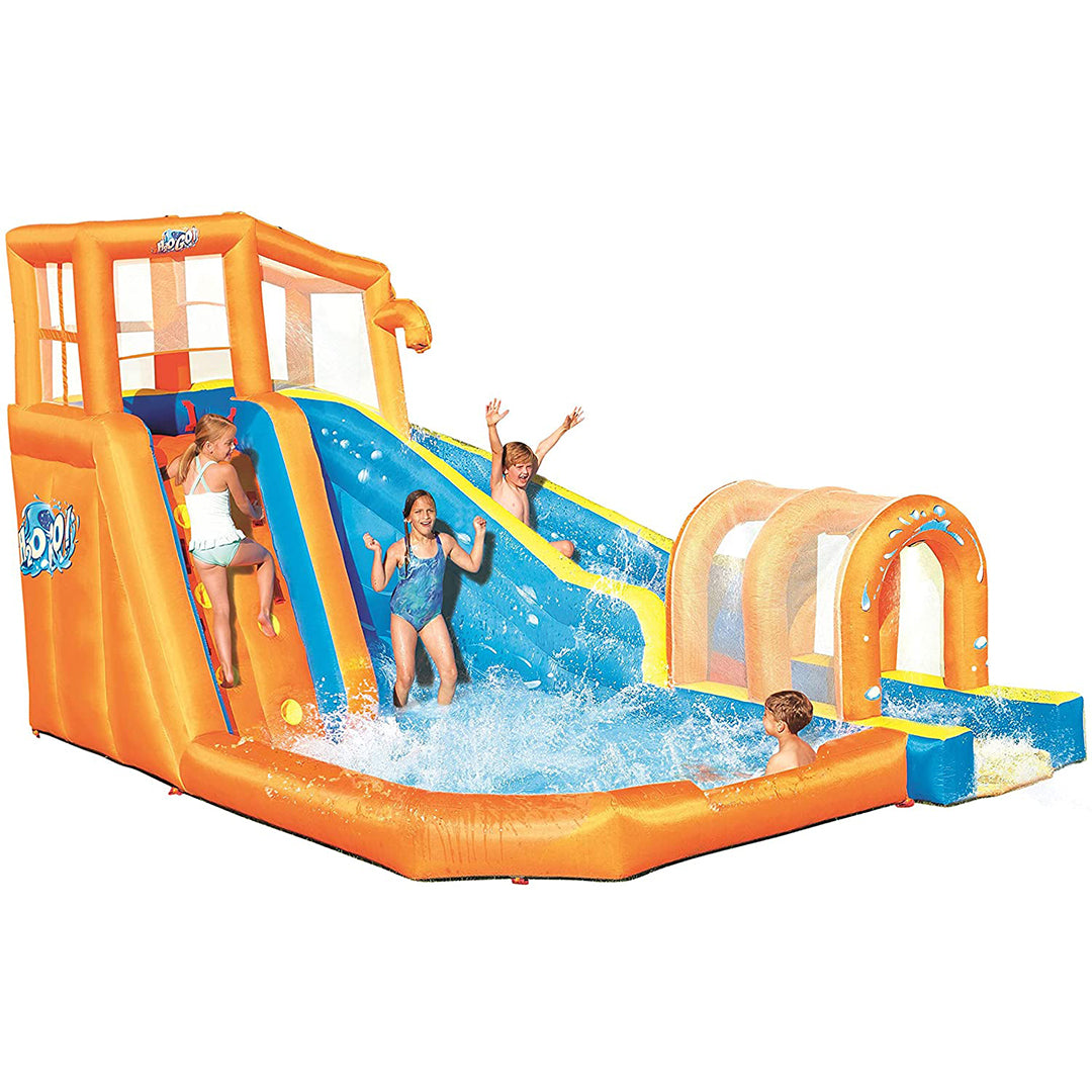 Buy Bestway H2OGO Hurricane Tunnel Blast Mega Water Park | Yallatoys.com