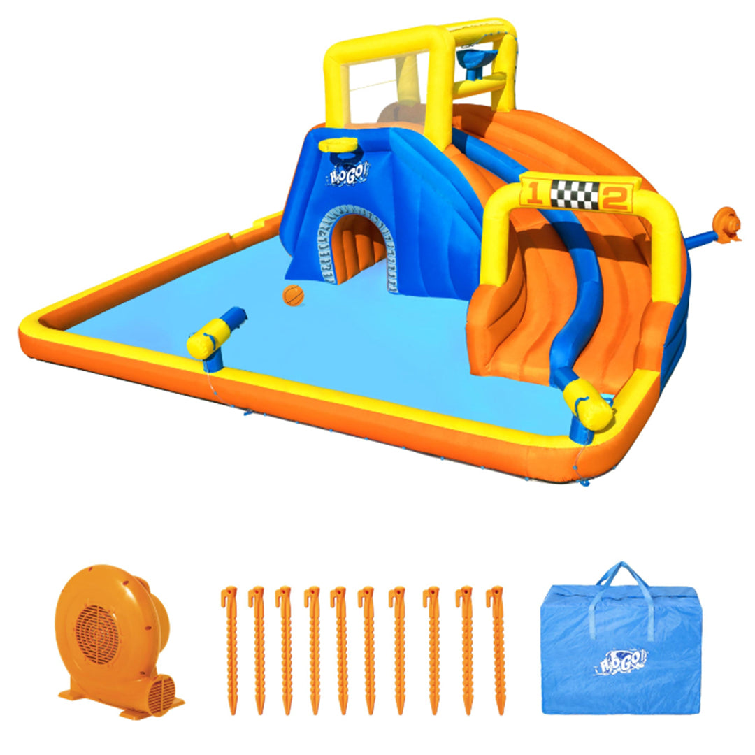 Buy Bestway H2OGO Super Speedway Mega Water Park | Yallatoys.com