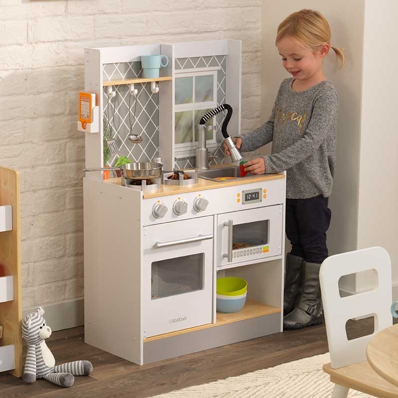 Buy Kidkraft Let`S Cook Wooden Play Kitchen | Yallatoys.com