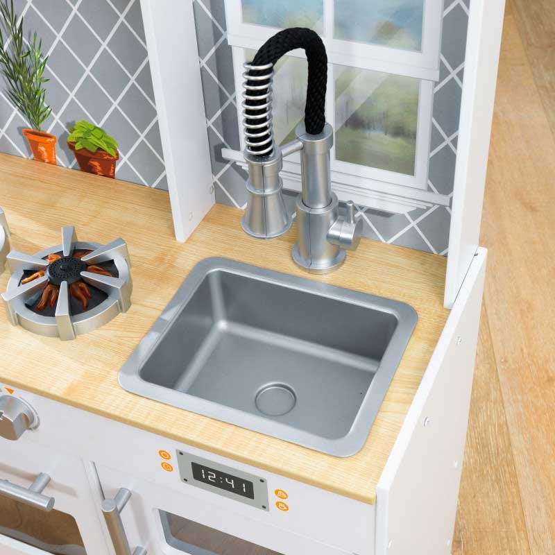 Buy Kidkraft Let`S Cook Wooden Play Kitchen | Yallatoys.com