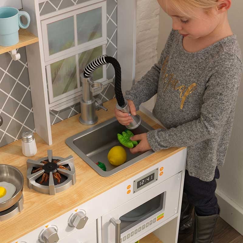 Buy Kidkraft Let`S Cook Wooden Play Kitchen | Yallatoys.com