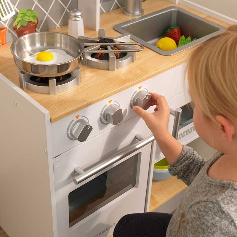 Buy Kidkraft Let`S Cook Wooden Play Kitchen | Yallatoys.com
