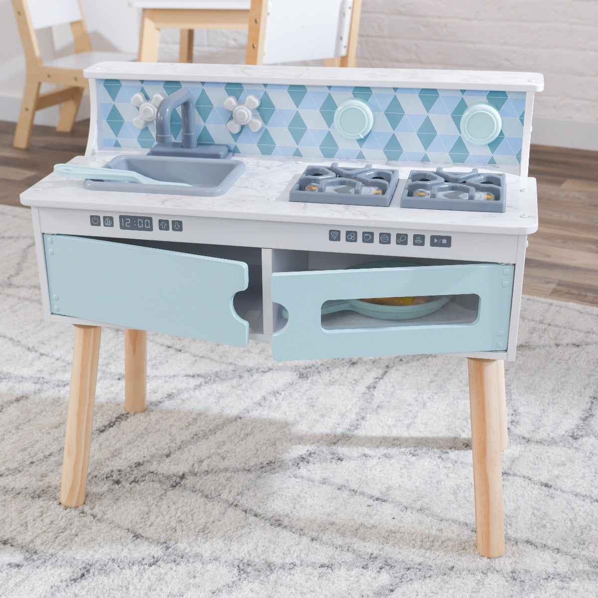 Buy Kidkraft Play & Put Away Wooden Kitchen | Yallatoys.com