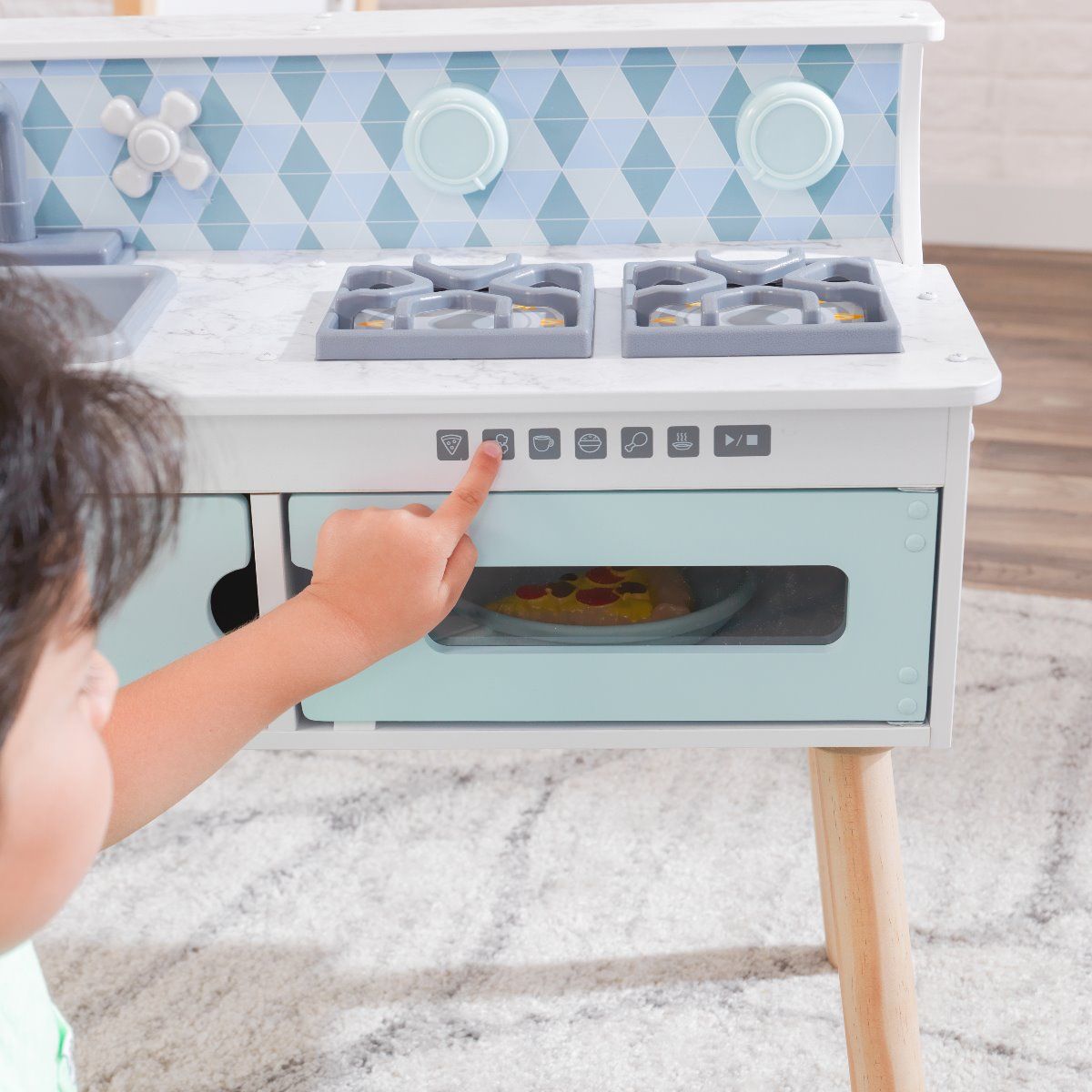 Buy Kidkraft Play & Put Away Wooden Kitchen | Yallatoys.com