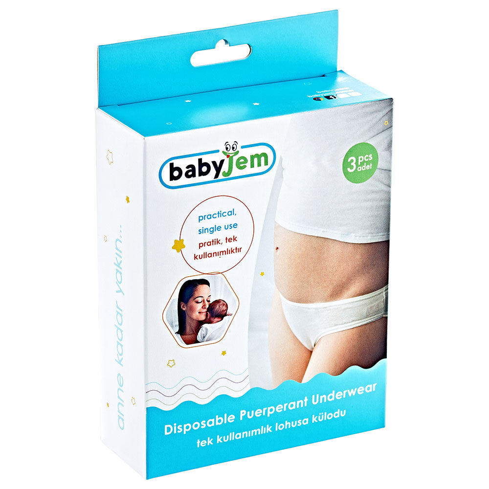 Babyjem Disposable Puerperant Underwear 3 Pcs Babyjem Yallatoys