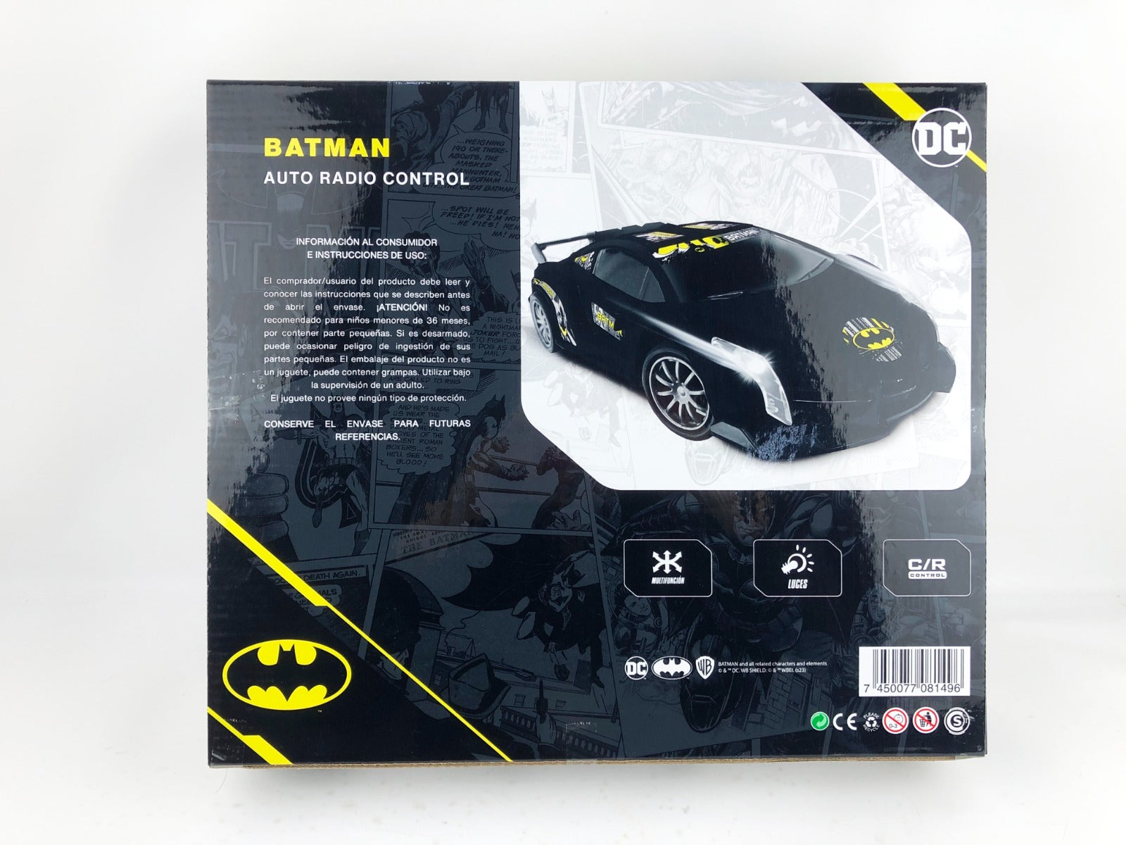 Buy Dc Universe Radio Remote Control Car Batman | Yallatoys.com