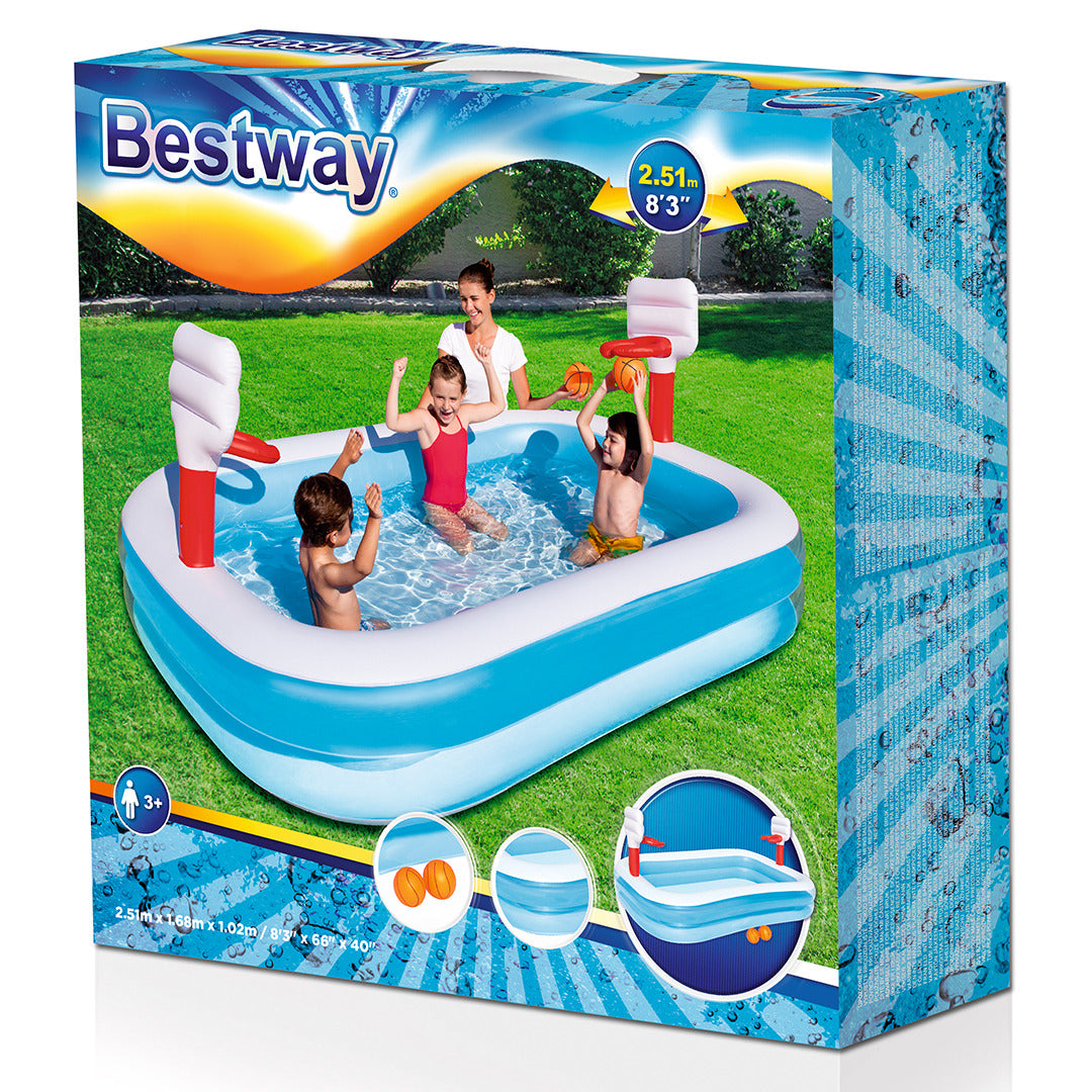 Buy Bestway Basketball Play Pool | Yallatoys.com