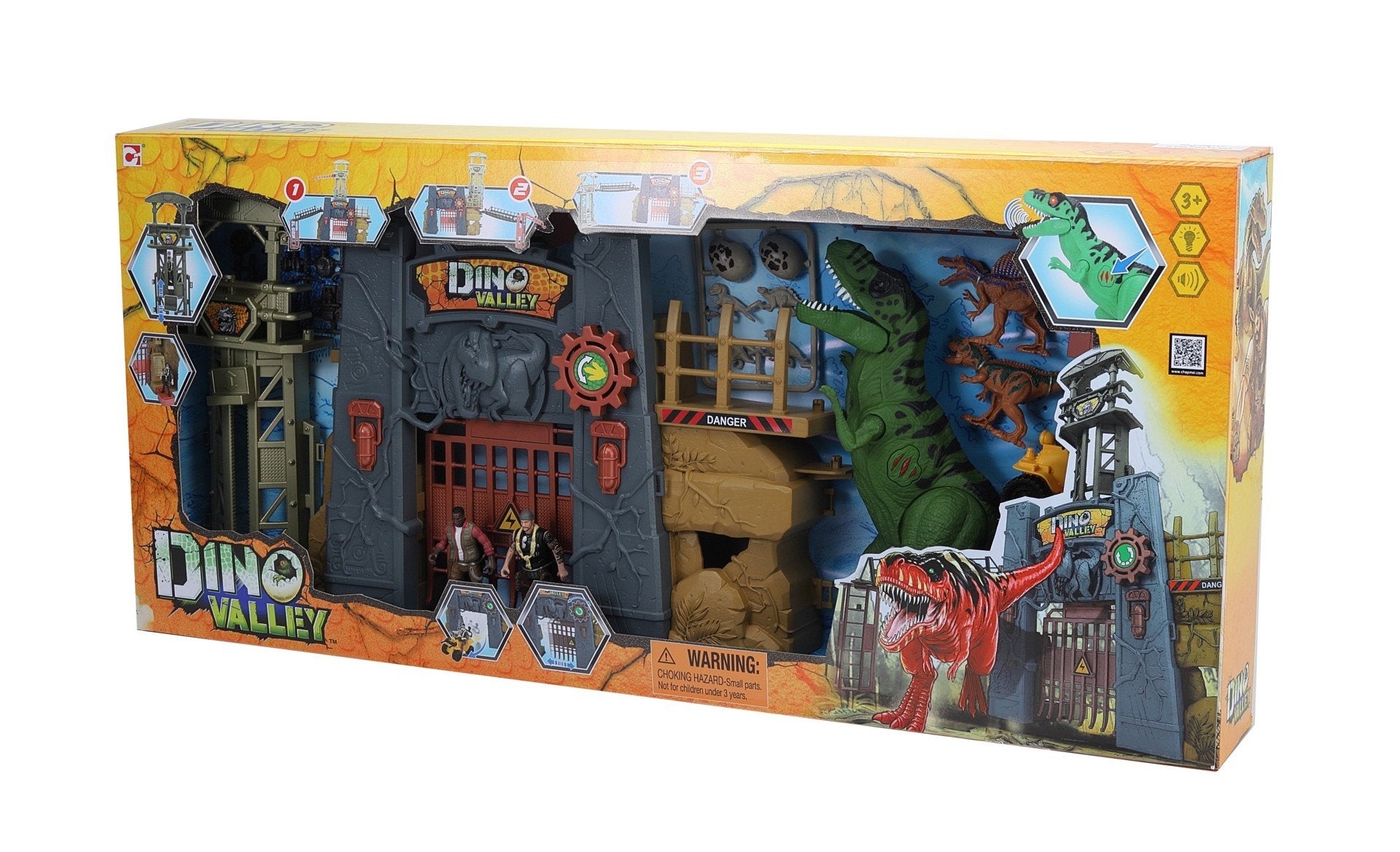 Buy Chap Mei Dino Valley Dino Tower Stronghold Playset | Yallatoys.com