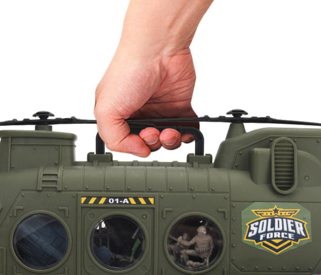 Buy Chap Mei Soldier Force Chinook Bucket 100Pcs | Yallatoys.com
