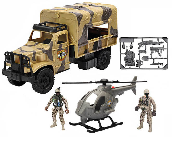 Buy Chap Mei Soldier Force Trooper Truck Playset | Yallatoys.com