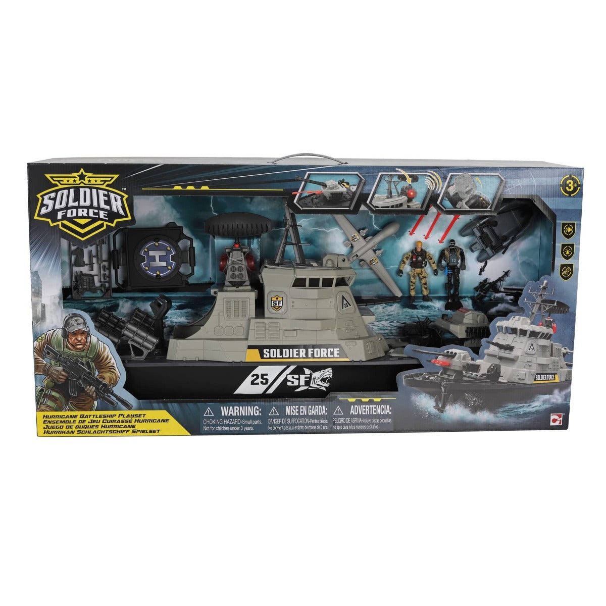 Buy Chap Mei Soldier Force Hurricane Battleship Playset | Yallatoys.com