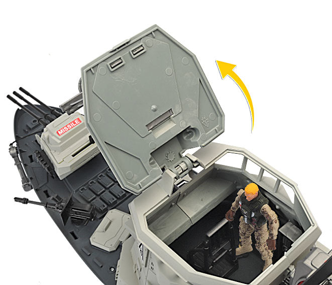 Buy Chap Mei Soldier Force Hurricane Battleship Playset | Yallatoys.com