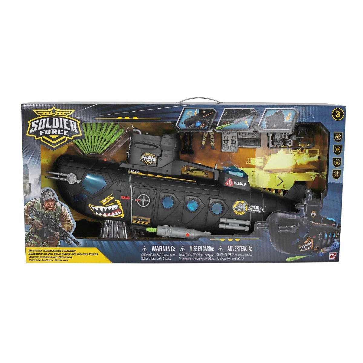 Buy Chap Mei Soldier Force Deepsea Submarine Playset | Yallatoys.com