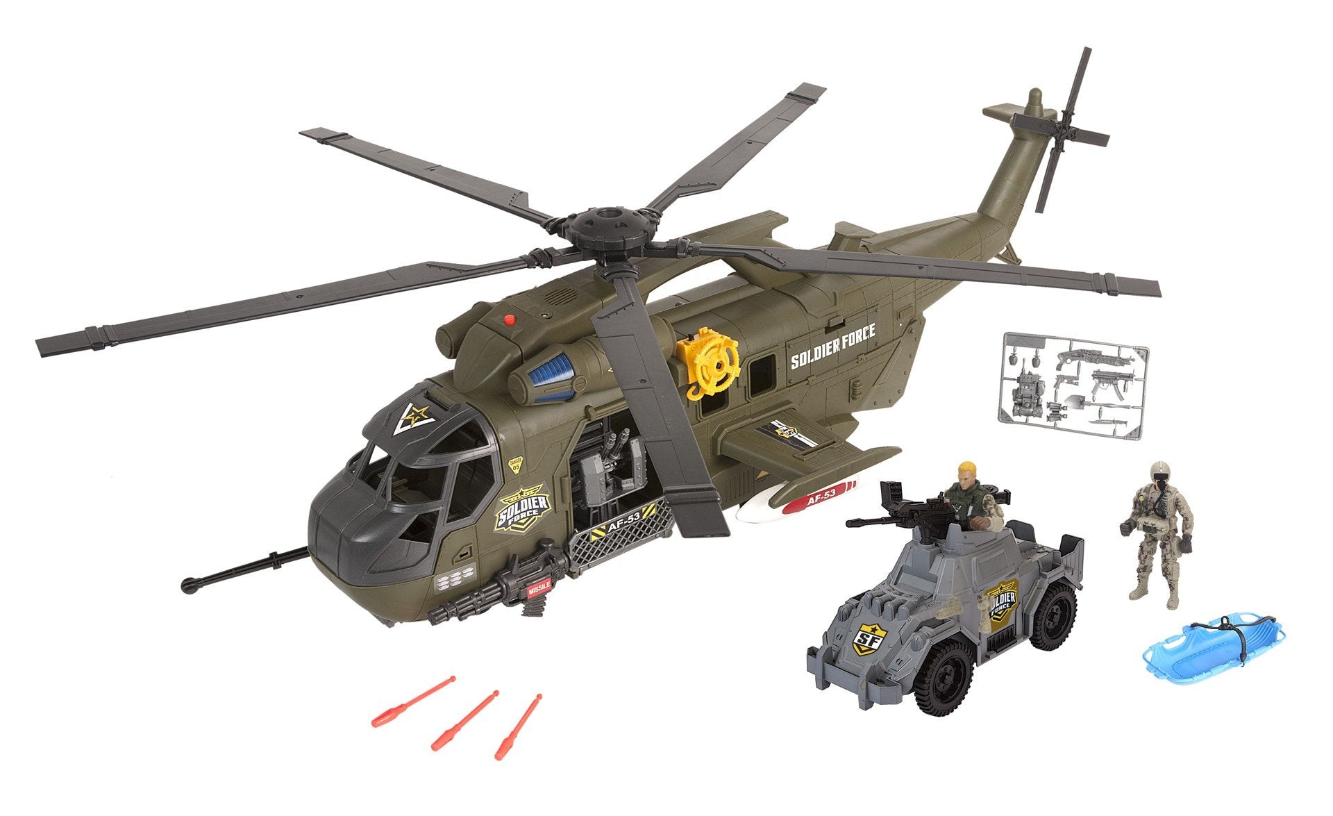 Buy Chap Mei Soldier Force Air Command Combat Copter Playset | Yallatoys.com
