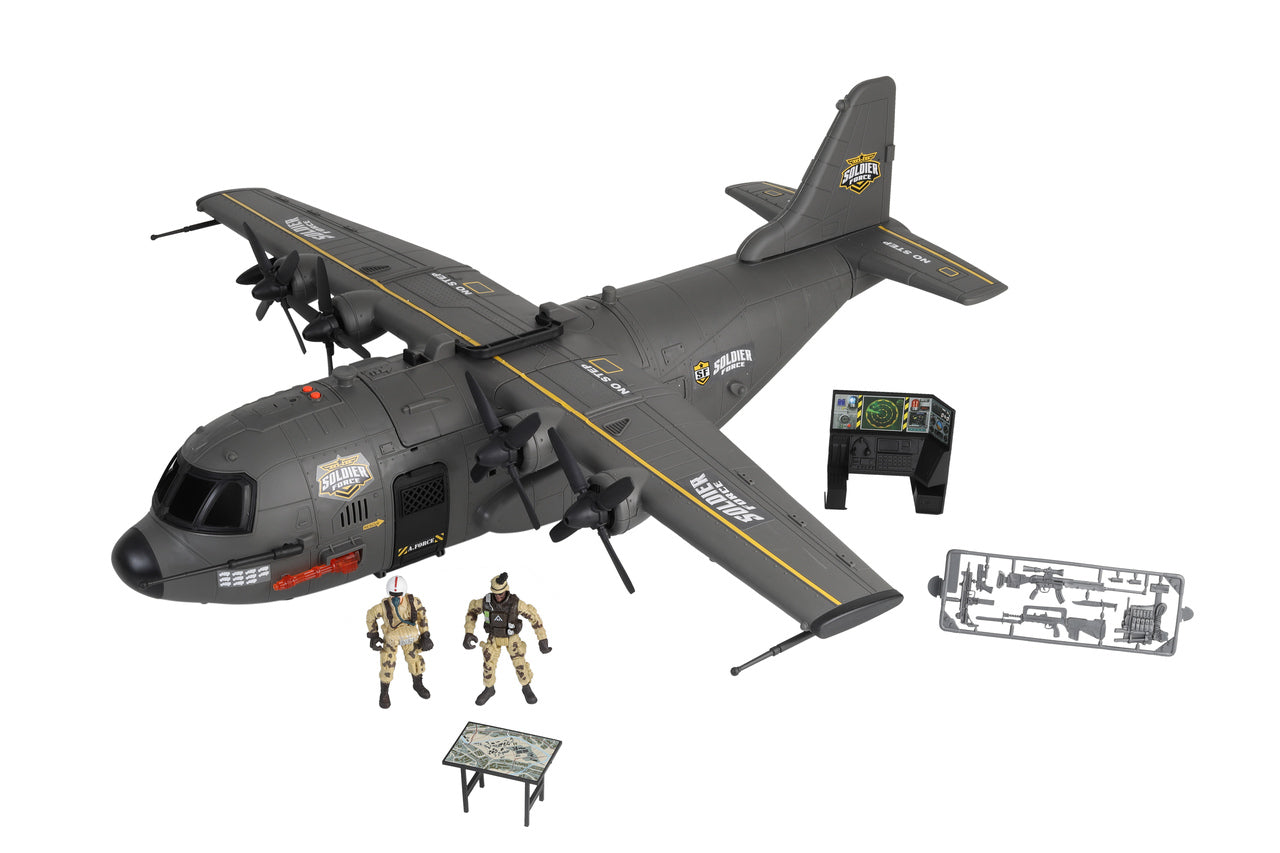 Buy Chap Mei Soldier Force Hercules Cargo Plane Playset | Yallatoys.com