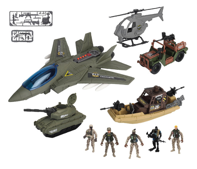 Buy Chap Mei Soldier Force Military Vehicles Set | Yallatoys.com