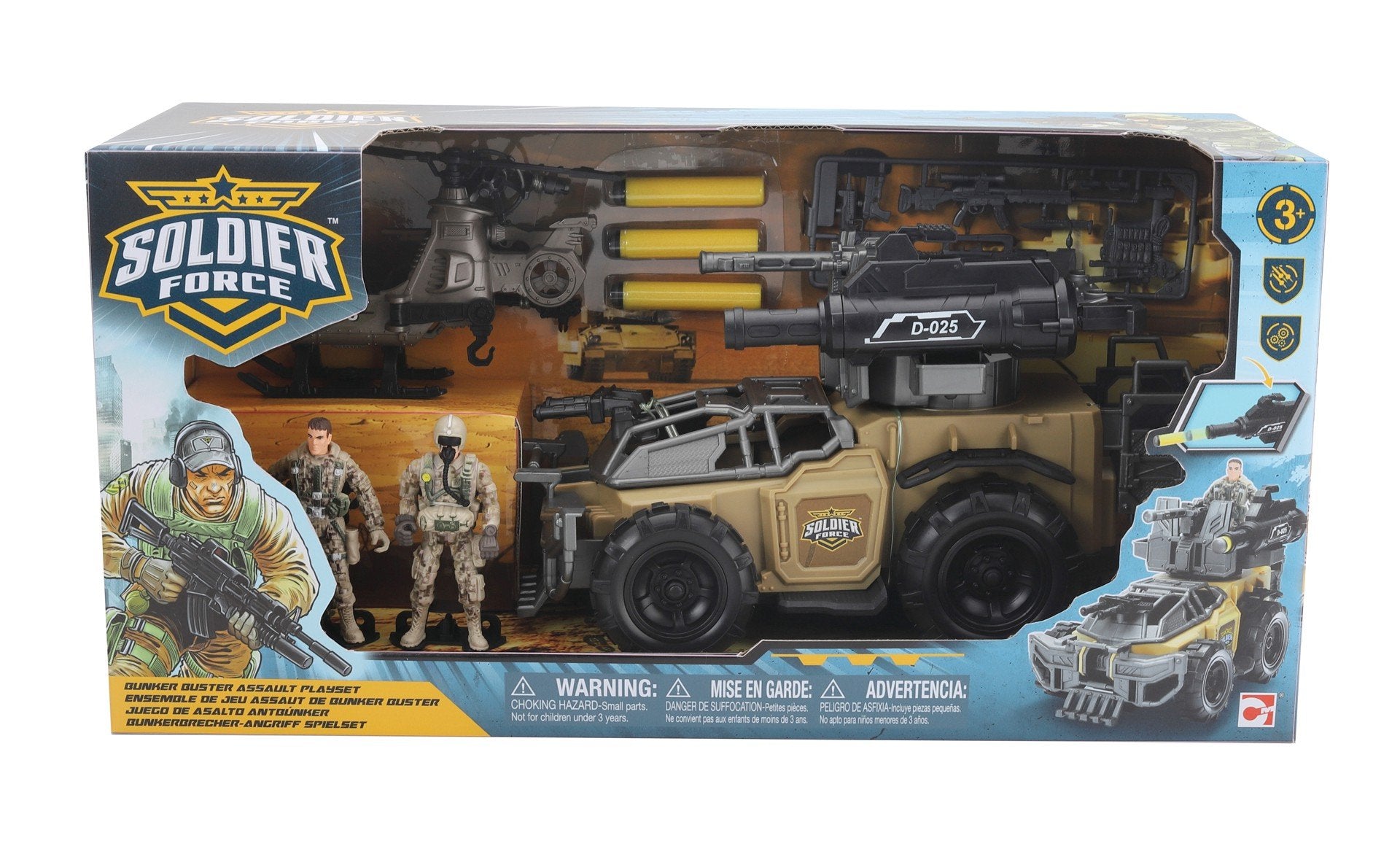 Buy Chap Mei Soldier Force Bunker Buster Assault Playset | Yallatoys.com