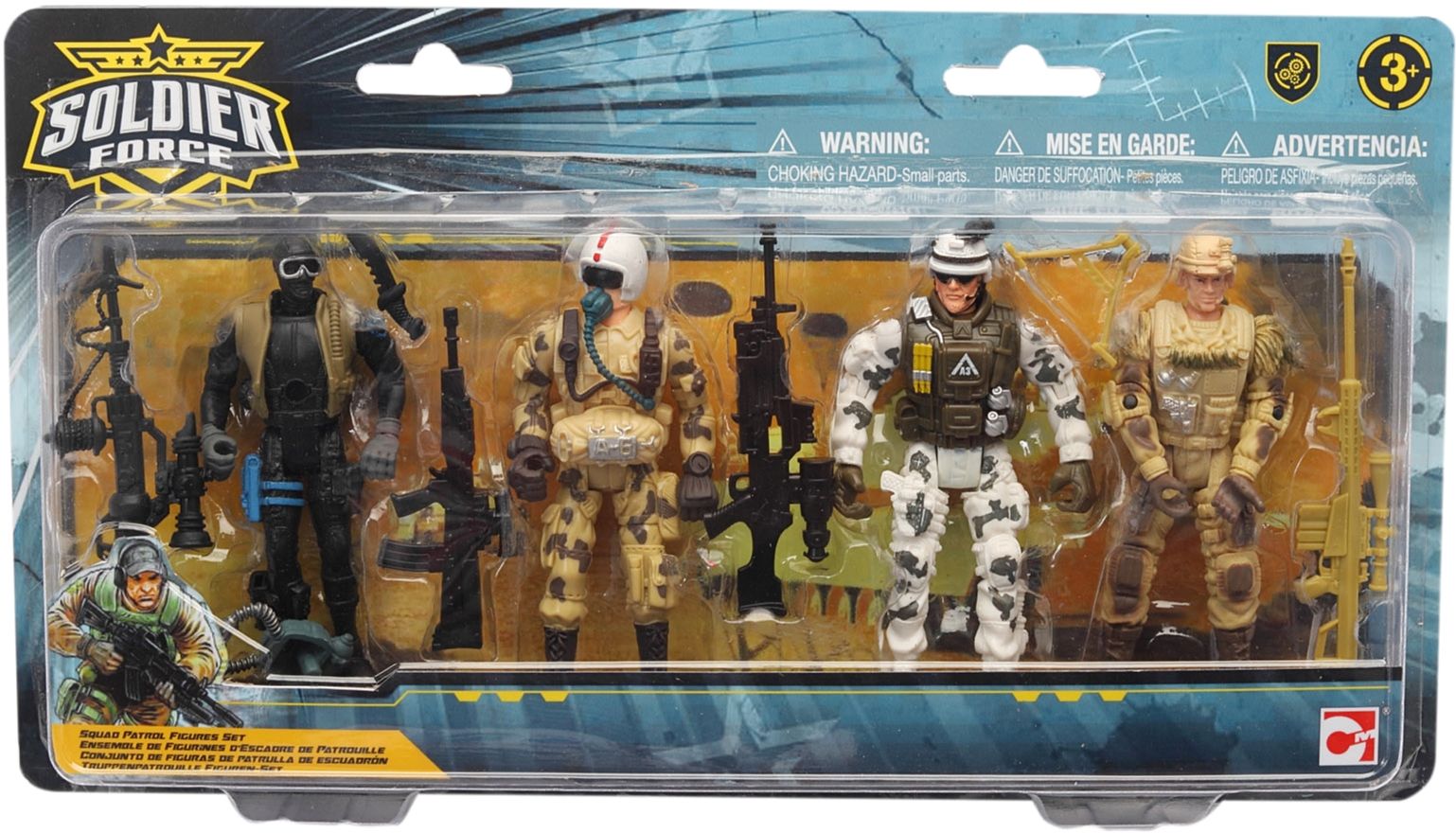 Buy Chap Mei Soldier Force Action Squad Set | Yallatoys.com