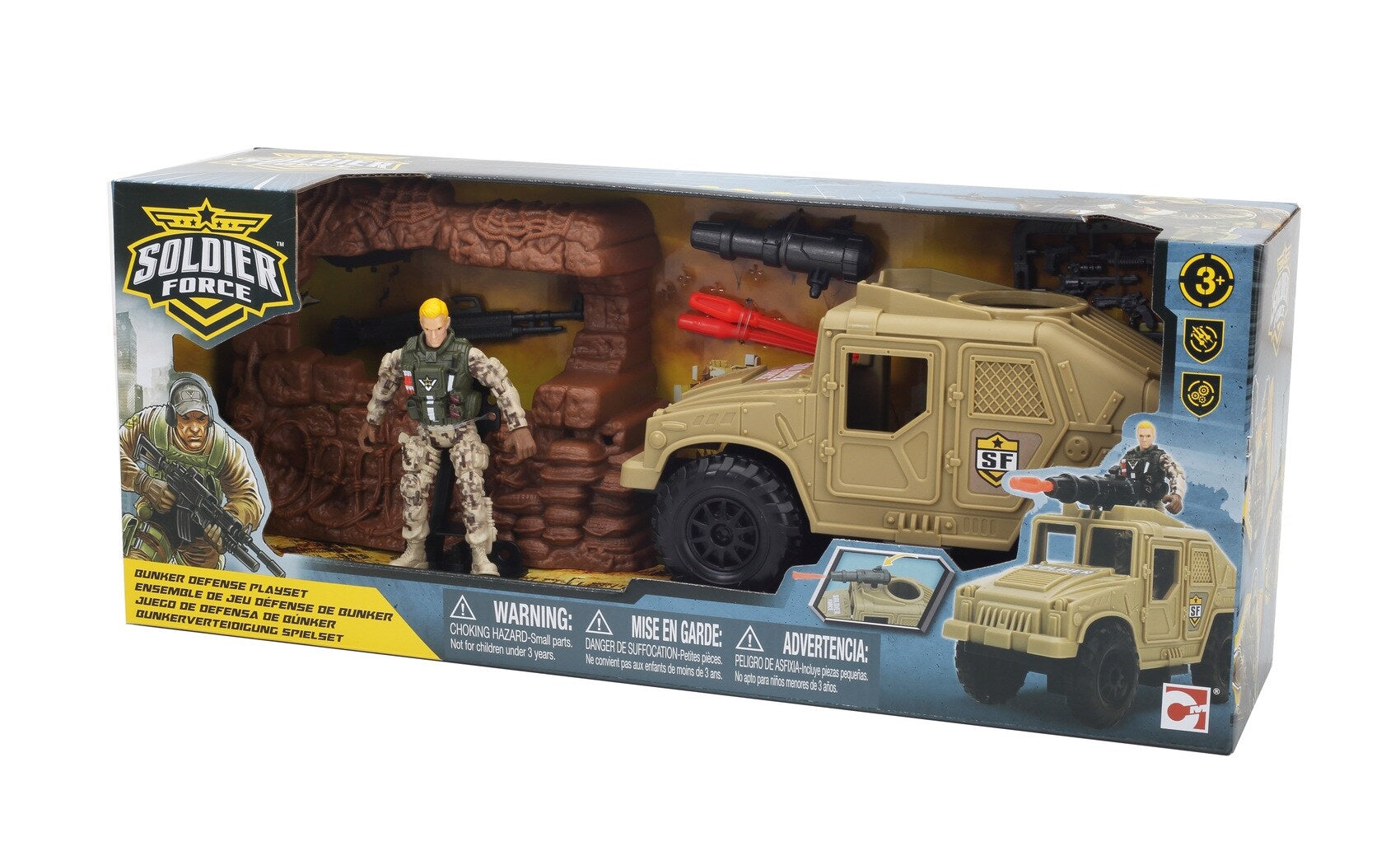 Buy Chap Mei Soldier Force Bunker Defense Playset | Yallatoys.com