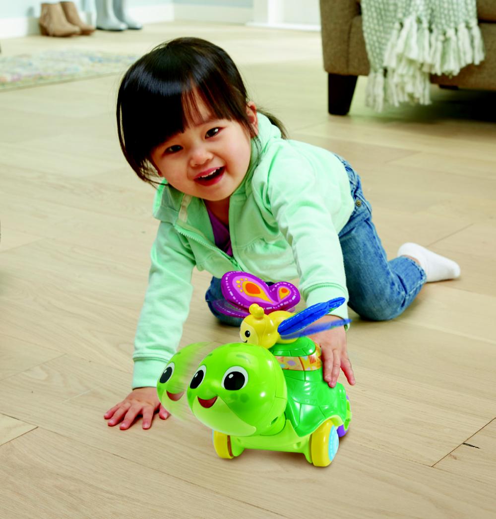 Buy VTech 2 in 1 Push and Discover Turtle | Yallatoys.com