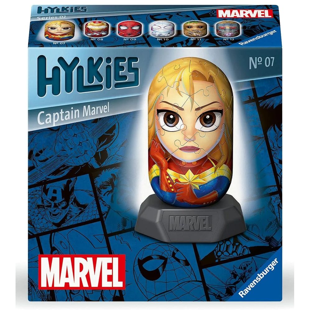 54 Piece Captain Marvel Figure