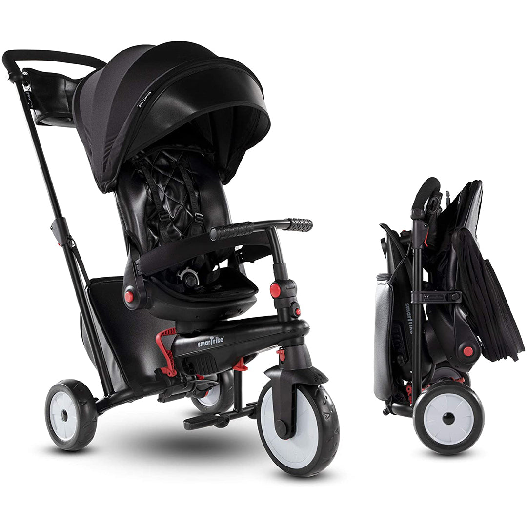 Buy Smart Trike Urban Folding Baby Tricycle Black | Yallatoys.com