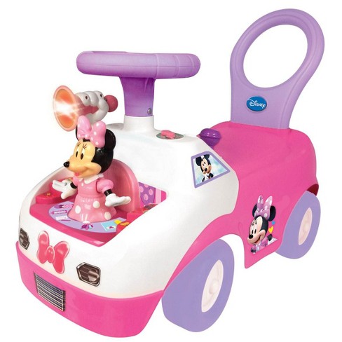 Buy Kiddieland Minnie Mouse Dancing Activity Interactive Ride On Car with Sounds | Yallatoys.com