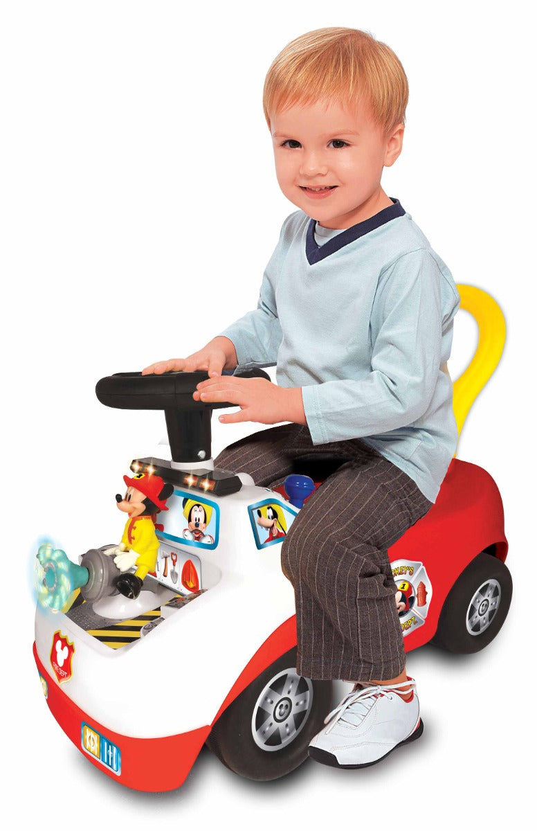Buy Kiddieland Disney Mickey Activity Fire Truck Ride On | Yallatoys.com