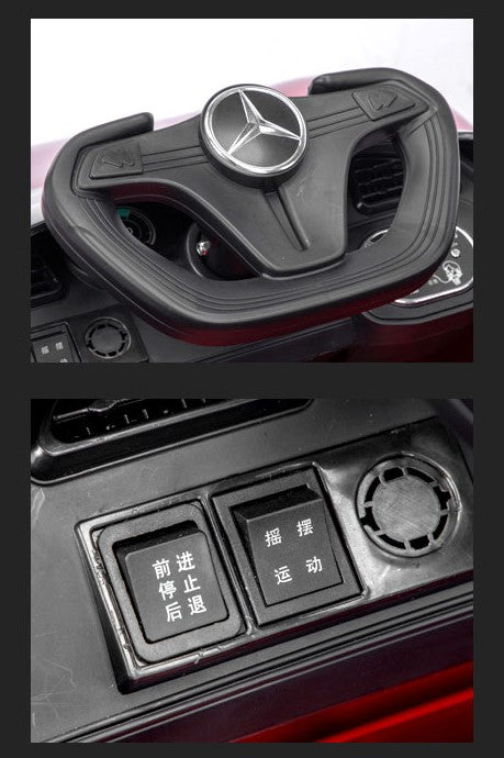 Buy Mercedes Benz 12v Battery Operated Car with Remote Blue | Yallatoys.com