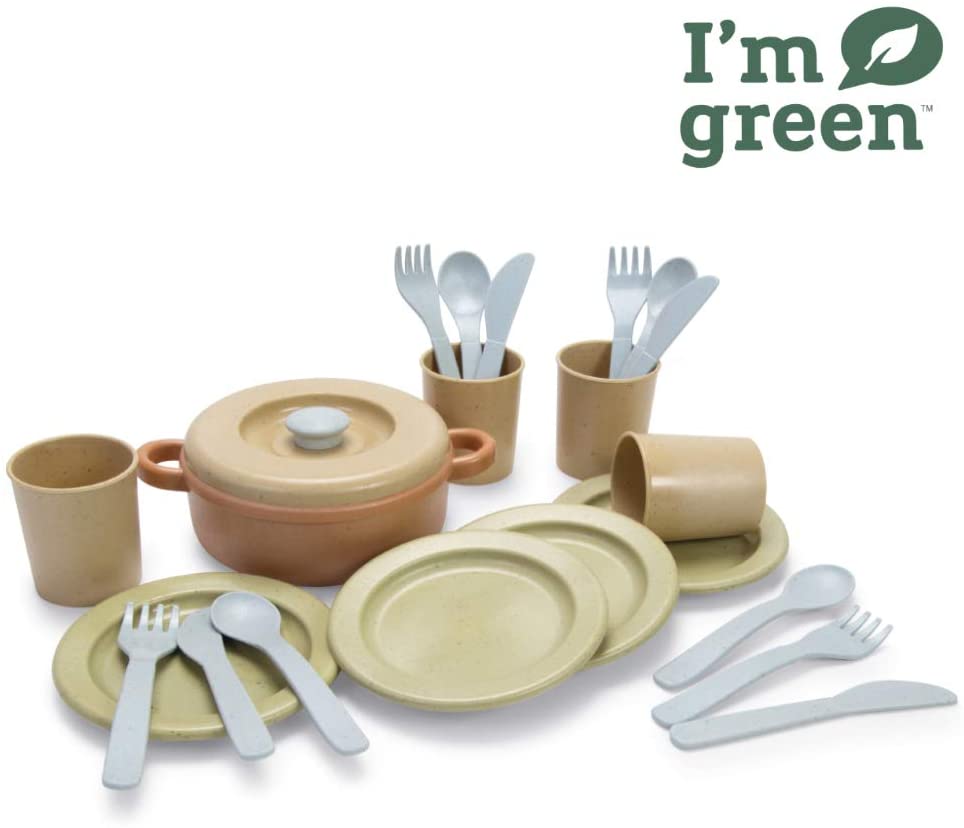 Buy Dantoy Bio Toy Pretend Play Dinner Set 22 Pieces | Yallatoys.com
