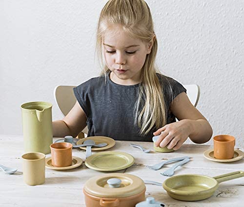 Buy Dantoy Bio Toy Pretend Play Dinner Set 22 Pieces | Yallatoys.com