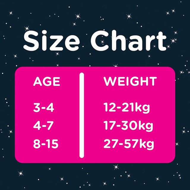 Huggies Drynites Pyjama Pants 12-21 KG - 3Y-4Y Girls Huggies Yallatoys