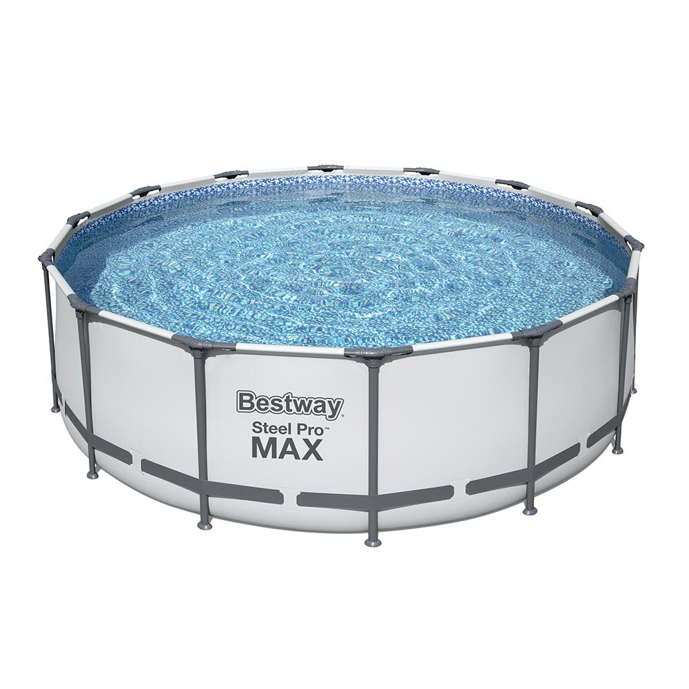 Buy Bestway Steel Promax Round Above Ground Pool 4.2m x 1.2m (Free Installation in 24hrs) | Yallatoys.com