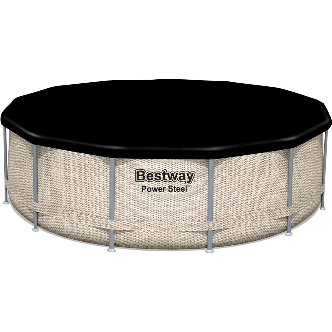 Buy Bestway Round Steel Promax Above Ground Swimming Pool Set 3.9m x 1.07m (Free Installation in 24hrs) | Yallatoys.com
