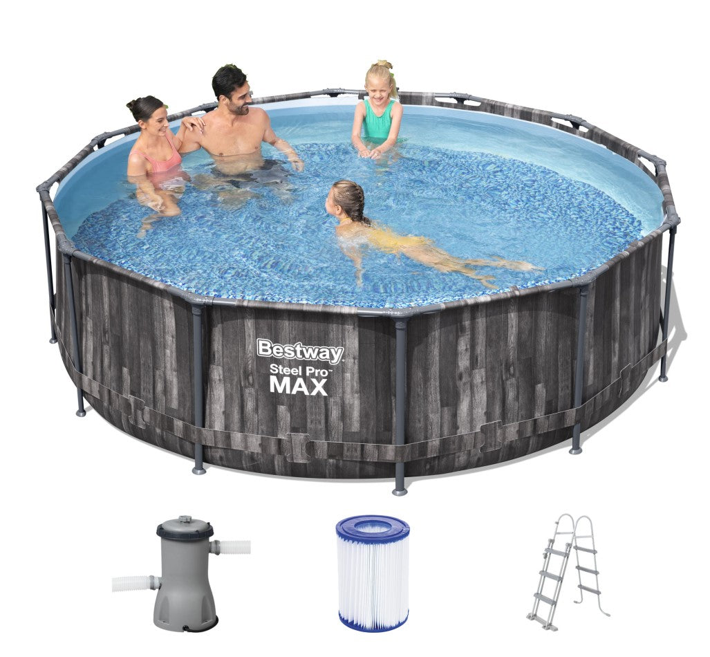 Buy Bestway Steel Promax Pool Set 3.6m x 1m (Free Installation in 24hrs) | Yallatoys.com