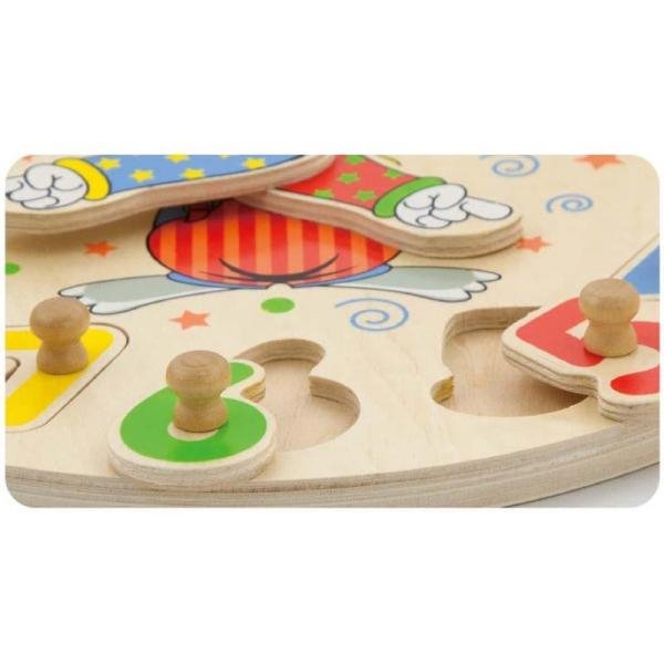 Buy Viga Clock Puzzle | Yallatoys.com
