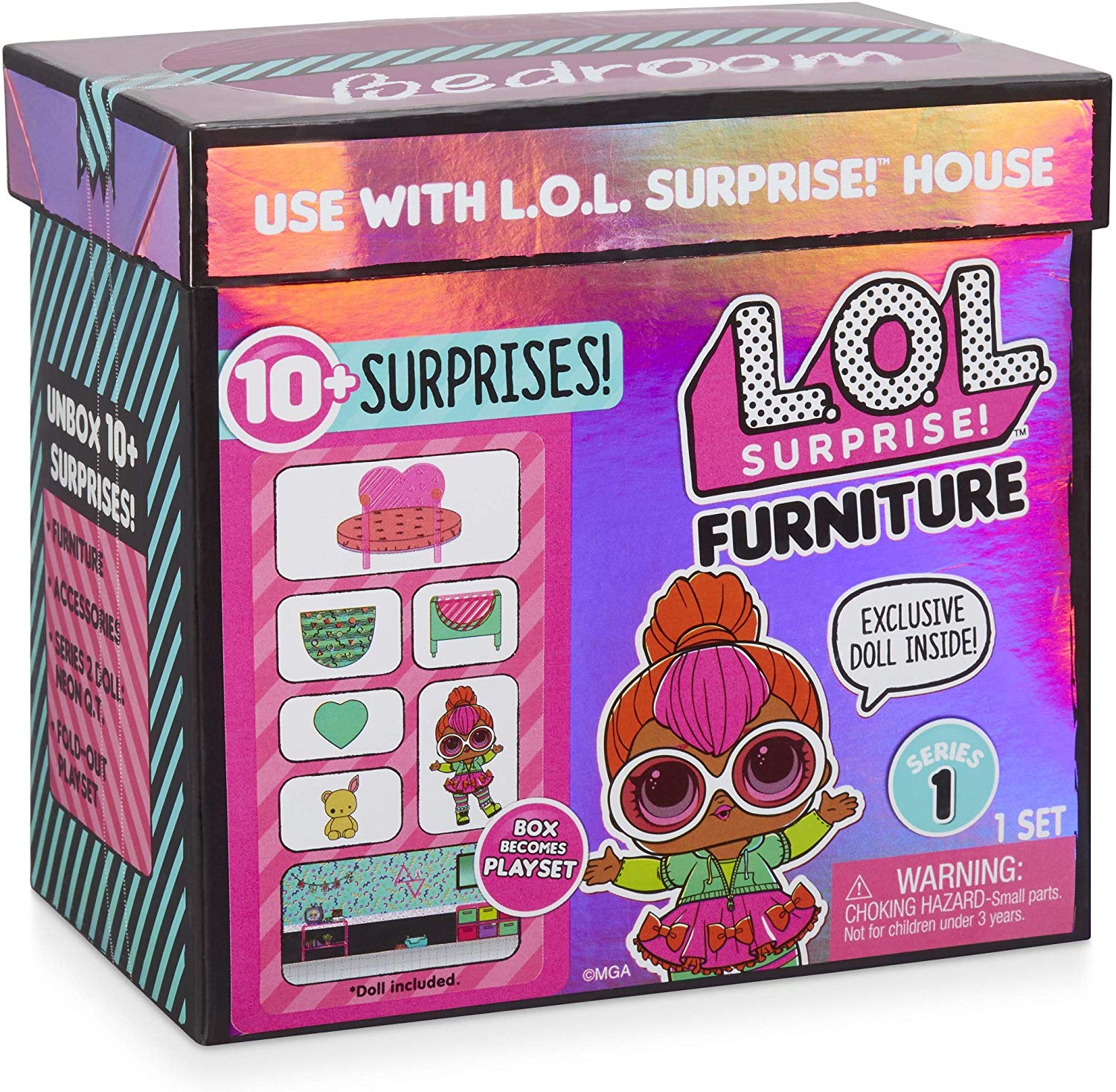 Buy LOL Surprise Spaces Pack With Doll (Sold Separately Subject to Availability) | Yallatoys.com