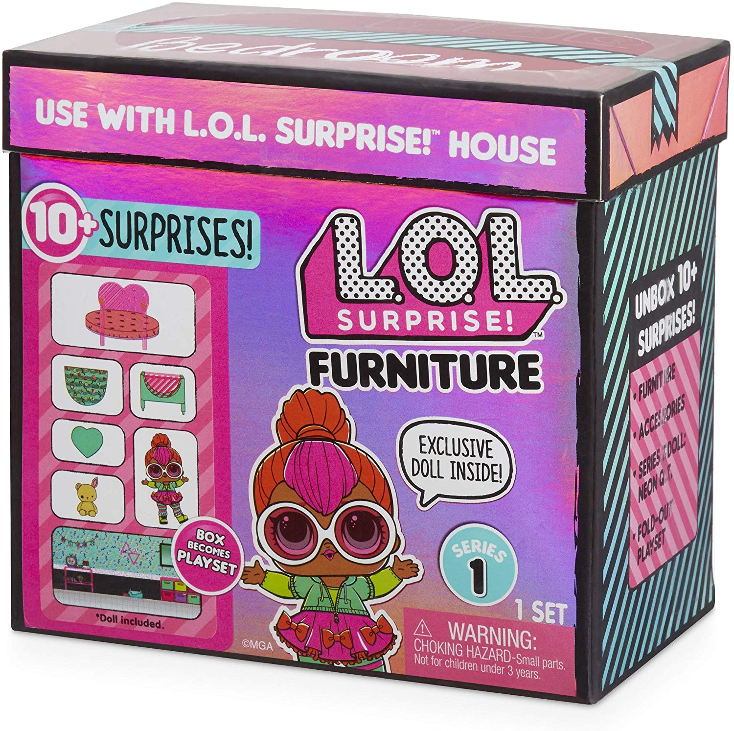 Buy LOL Surprise Spaces Pack With Doll (Sold Separately Subject to Availability) | Yallatoys.com