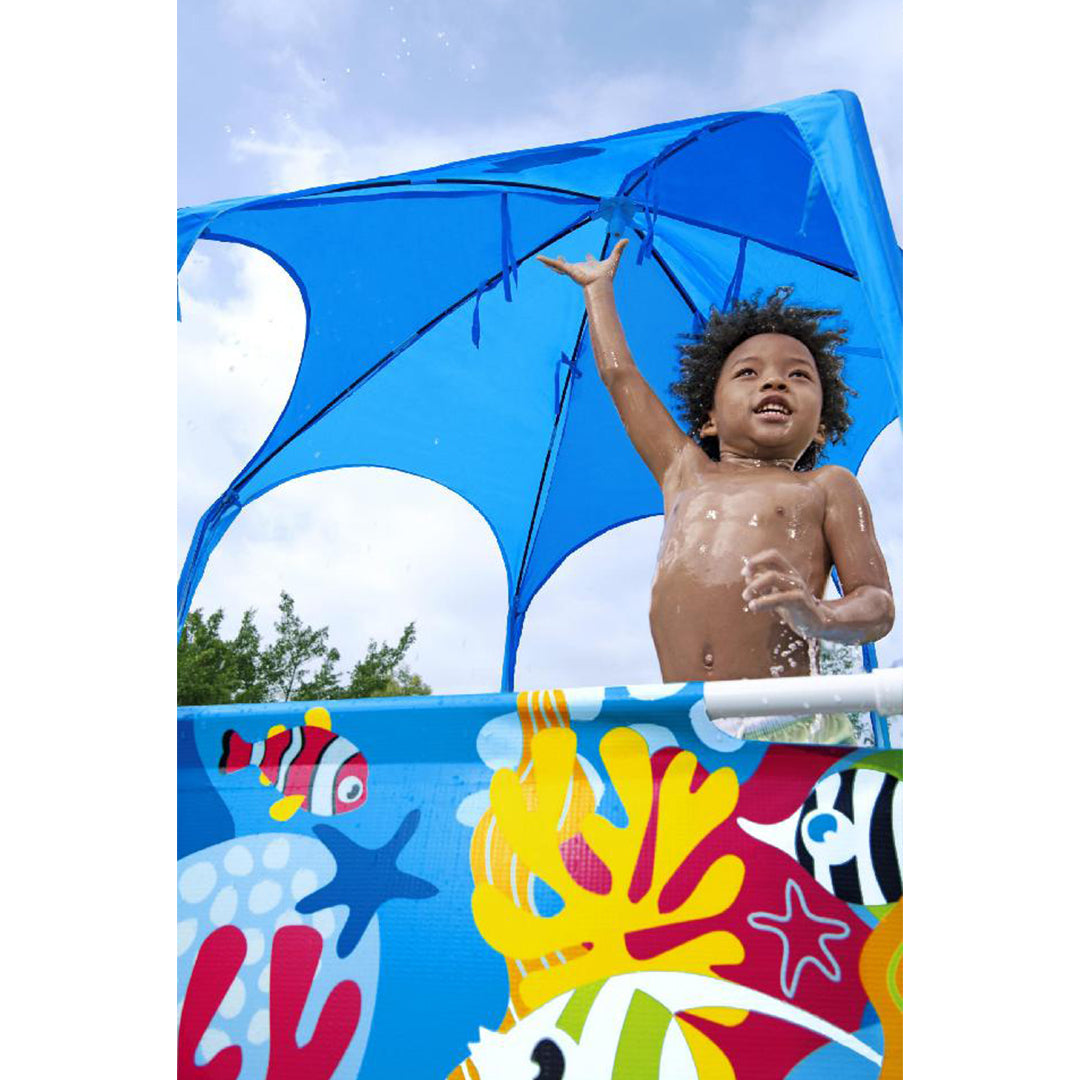 Buy Bestway Splash in Shade Play Pool Blue 1.8m x 0.51m (Free Installation in 24hrs) | Yallatoys.com