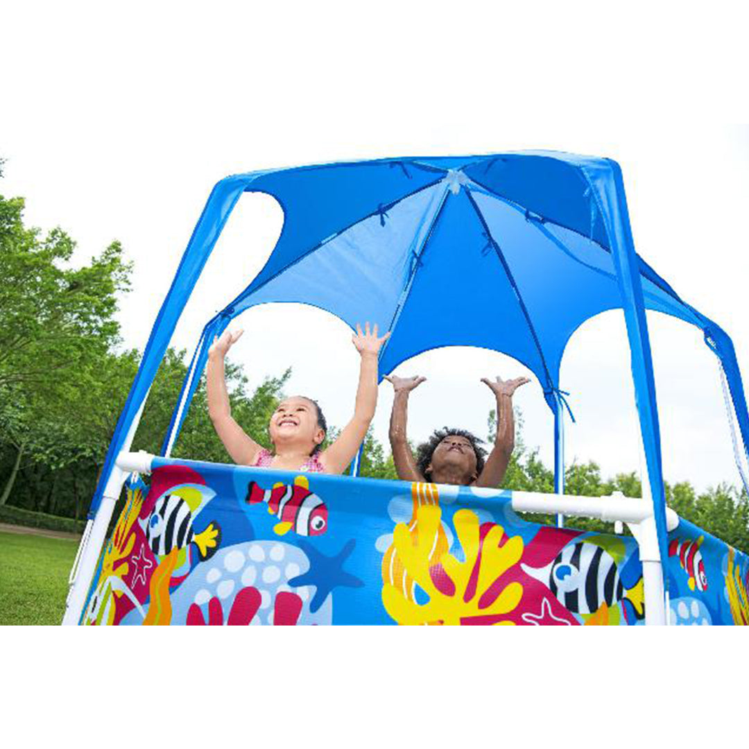 Buy Bestway Splash in Shade Play Pool Blue 1.8m x 0.51m (Free Installation in 24hrs) | Yallatoys.com