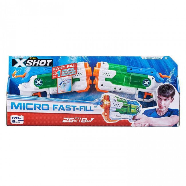 Buy X-Shot- Fast Fil Combo Pack-Small 2Pk Open Box | Yallatoys.com